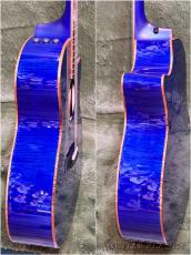 Taylor 【Hand Selected】BTO Custom GACE Trans Blue #13024 -AA Grade Flame Maple- #1205165103_9