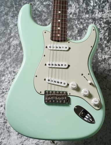 Fender Custom Shop 1960 Stratocaster N.O.S. 3A Flame Maple Neck / Faded Surf Green [3.54kg]【2021年製】