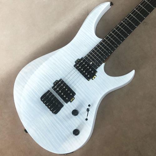 Balaguer Guitars Diablo Standard with Hipshot Hardtail Bridge, Satin Trans White