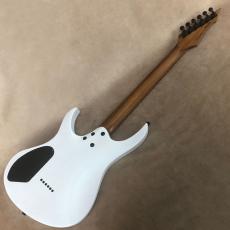 Balaguer Guitars Diablo Standard with Hipshot Hardtail Bridge, Satin Trans White_3