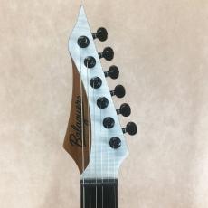 Balaguer Guitars Diablo Standard with Hipshot Hardtail Bridge, Satin Trans White_4