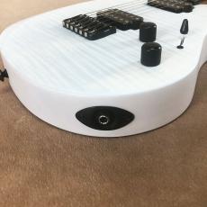 Balaguer Guitars Diablo Standard with Hipshot Hardtail Bridge, Satin Trans White_7