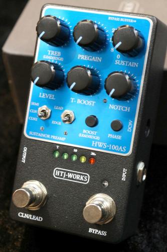 HTJ-WORKS HWS-100AS -SUSTAINOR PREAMP-【B'zサウンド】【名機再現プリアンプ】