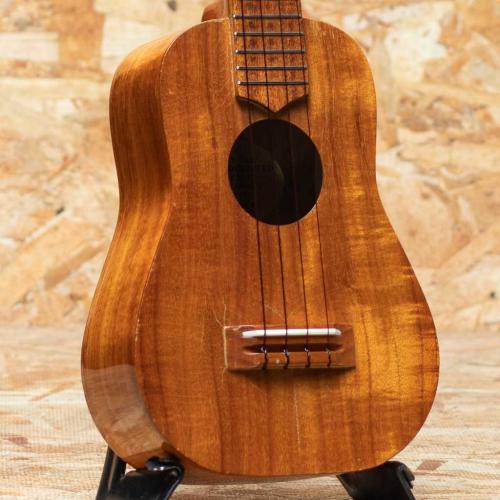 T&K CENIZA Hawaiian Koa Soprano Long Neck