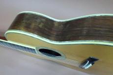 M.Suyama (巣山正弘）   00-45 Pre-WarType Custom / Slotted Head・Torch Inlay・Solid Spruce Top・Solid Jacaranda Side and Back・ Solid Abalone Top & Side & Back Trim・Snow flakes and Diamond and Cat’s Eyes Inlay 【With Hard Case】 _4