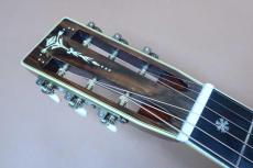 M.Suyama (巣山正弘）   00-45 Pre-WarType Custom / Slotted Head・Torch Inlay・Solid Spruce Top・Solid Jacaranda Side and Back・ Solid Abalone Top & Side & Back Trim・Snow flakes and Diamond and Cat’s Eyes Inlay 【With Hard Case】 _7