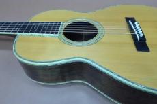 M.Suyama (巣山正弘）   00-45 Pre-WarType Custom / Slotted Head・Torch Inlay・Solid Spruce Top・Solid Jacaranda Side and Back・ Solid Abalone Top & Side & Back Trim・Snow flakes and Diamond and Cat’s Eyes Inlay 【With Hard Case】 _12