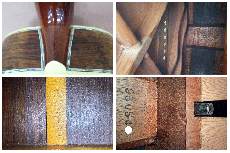 M.Suyama (巣山正弘）   00-45 Pre-WarType Custom / Slotted Head・Torch Inlay・Solid Spruce Top・Solid Jacaranda Side and Back・ Solid Abalone Top & Side & Back Trim・Snow flakes and Diamond and Cat’s Eyes Inlay 【With Hard Case】 _15