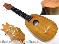 Famous [FS-4PG] ソプラノ パイナップル ハワイアンコア合板 ギヤペグ仕様