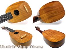 Famous [FS-4PG] ソプラノ パイナップル ハワイアンコア合板 ギヤペグ仕様_3