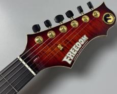 FREEDOM CUSTOM GUITAR RESEARCH O.S.Hydra 24F -日の出 Matching Head- #25137153 [3.73kg]_6