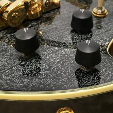 D'Angelico Excel Series Excel SS Shield Tremolo, Black Dog_8