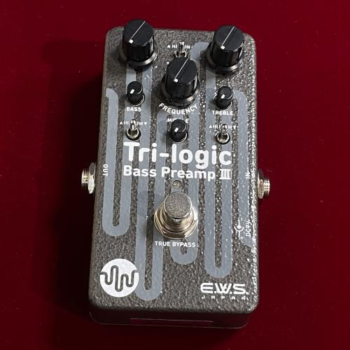 E.W.S. Tri-logic Bass Preamp III 【小型で高機能な秀逸プリアンプ】