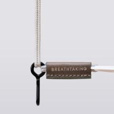 BREATHTAKING サクソフォンストラップ Lithe PremiumII-R Limited 2026 グレーと薄荷 (Size:M)_5