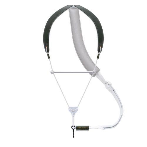 BREATHTAKING サクソフォンストラップ Lithe PremiumII-R Limited 2026 オリーブと銀鼠 (Size:M)