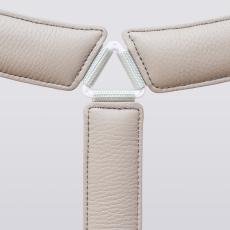 BREATHTAKING サクソフォンストラップ Lithe PremiumII-R Limited 2026 オリーブと銀鼠 (Size:M)_4