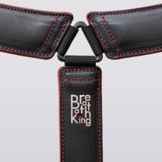 BREATHTAKING サクソフォンストラップ Lithe PremiumII-R Limited 2026 クロと朱 (Size:M)_3