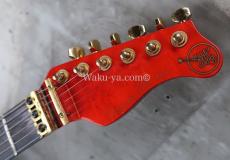 Valley Arts Custom Pro USA  Maple Body / Trans Red_3