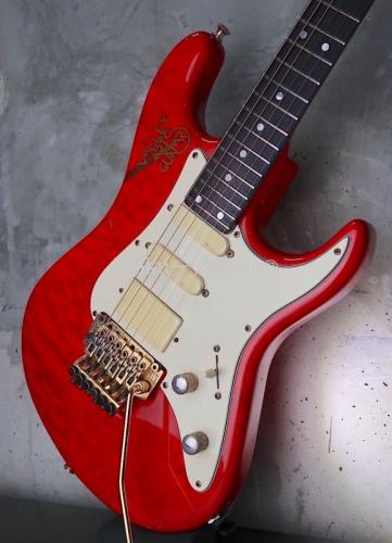 Valley Arts Custom Pro USA  Maple Body / Trans Red