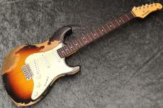 Sugi Kurosawa Limited Stargazer 3S Alder/Vintage Rosewood FB/3Tone Sunburst Heavy Aged【3.46kg】_2