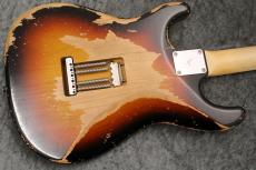 Sugi Kurosawa Limited Stargazer 3S Alder/Vintage Rosewood FB/3Tone Sunburst Heavy Aged【3.46kg】_11
