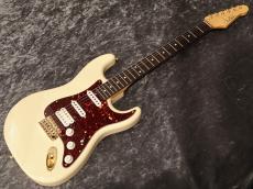 J.W.Black Guitars JWB-S Alder/Rosewood SSH Vintage White Soft Aged #G036 【USA製】【ホワイトPG付属】_2
