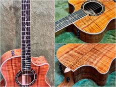 Taylor 【Hand Selected】BTO Custom GA Koa Matching Body #13141 -AA Grade Hawaiian Koa- #1209125085_11