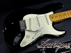 Fender American Vintage '57 Stratocaster 1984 Black /Alder & 1P Maple Light Weight 3.46kg "Fullerton Era"_4