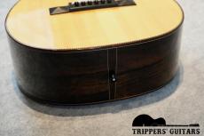 Headway H2-BW (2013) アフリカンブラックウッドS/Bのパーラーギター!小さくてとても可愛らしいギターです!_13