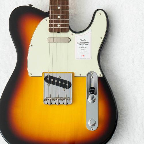 Fender Made in Japan Traditional II 60s Telecaster 3-Tone Sunburst【軽量個体】【3.29kg】【JD25002523】