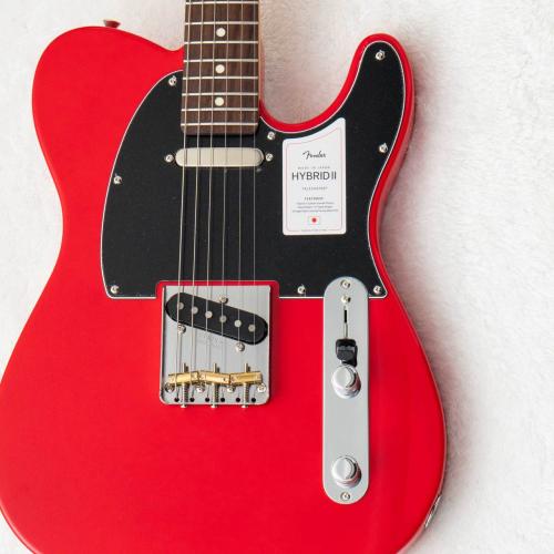 Fender Made in Japan Hybrid II Telecaster Rosewood Fingerboard Modena Red【3.36kg】【JD25027491】