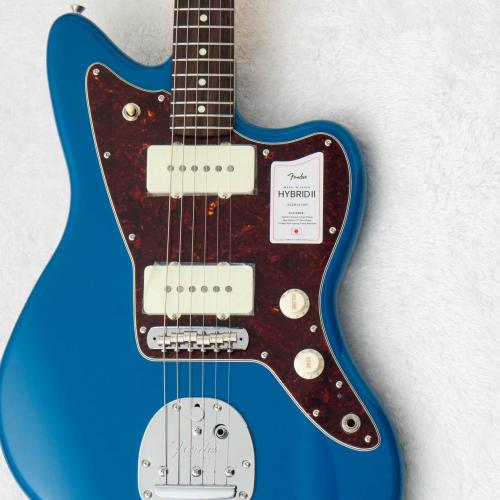 Fender Made in Japan Hybrid II Jazzmaster Rosewood Fingerboard Forest Blue【3.71kg】【JD25028356】