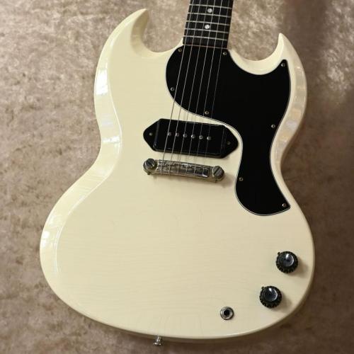 Gibson JP LTD RUN Murphy Lab 1963 SG Junior "Ultra Light Aged" with Lightning Bar "Polaris White" #401153 [2.88kg]