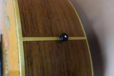 YAMAHA LJ-36KM HANA / 南こうせつ Signature Model・Medium Jumbo Body・Engelmann Spruce Top (A.E.R)・ Indian Rosewood Side and Back・Ebony Fingerboard and Bridge・桜 Inlay “ ざくろの花 “ Painting【With Original Case】2009年製　_15