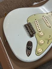Fender Custom Shop Limited Edition 1959 Stratocaster Journeyman Relic Super Faded Aged Sonic Blue_5