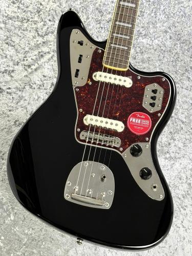 Squier 【2025クライマックスセール】Classic Vibe '70s Jaguar -Black-【S/N ICSD25003445】