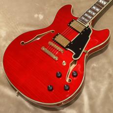 D'Angelico Excel Series Excel DC, Trans Cherry
