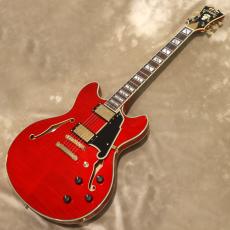 D'Angelico Excel Series Excel DC, Trans Cherry_2