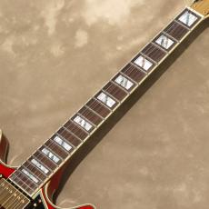 D'Angelico Excel Series Excel DC, Trans Cherry_6