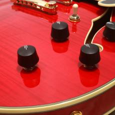 D'Angelico Excel Series Excel DC, Trans Cherry_8