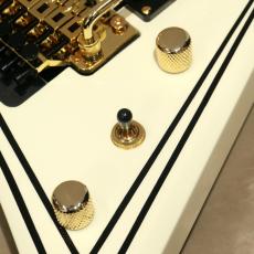 Jackson Pro Series Rhoads RR3, Ivory with Black Pinstripes_8