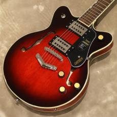 Gretsch G2655 Streamliner Center Block Jr. Double-Cut with V-Stoptail, Claret Burst
