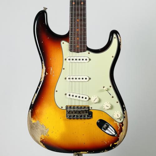 Fender Custom Shop 2023 Collection Time Machine 1960 Stratocaster Heavy Relic -Faded Aged 3CS-【3.55kg】