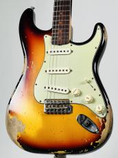 Fender Custom Shop 2023 Collection Time Machine 1960 Stratocaster Heavy Relic -Faded Aged 3CS-【3.55kg】_5