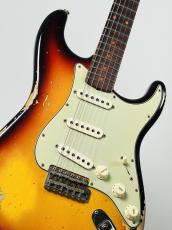 Fender Custom Shop 2023 Collection Time Machine 1960 Stratocaster Heavy Relic -Faded Aged 3CS-【3.55kg】_10