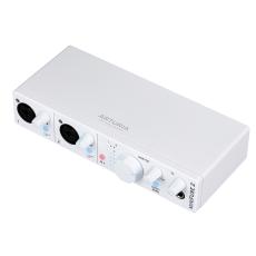 Arturia MINIFUSE 2 (ホワイト) オーディオインターフェイス 2イン/2アウト MIDIインターフェイス