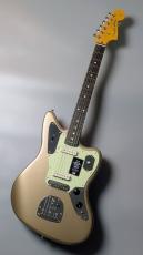 Fender  American Professional Classic Jaguar Faded Firemist Gold_2