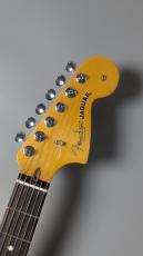 Fender  American Professional Classic Jaguar Faded Firemist Gold_6