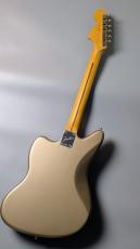 Fender  American Professional Classic Jaguar Faded Firemist Gold_7