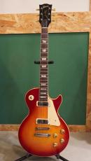 Gibson 1975 Les Paul Deluxe Cherry Sunburst_12